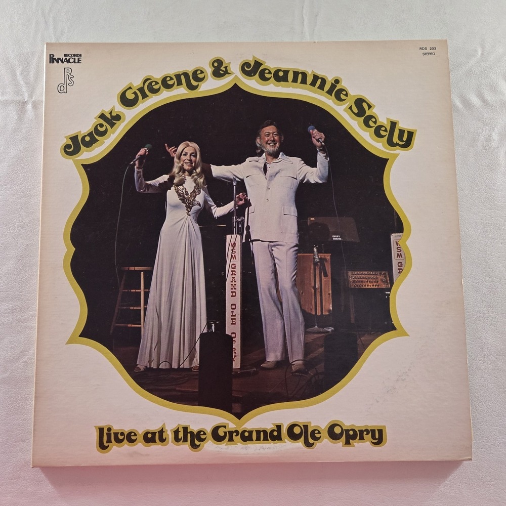 Jack Greene & Jeannie Seely Live at the Grand Ole Opry AUTOGRAPHED Vinyl 2LP